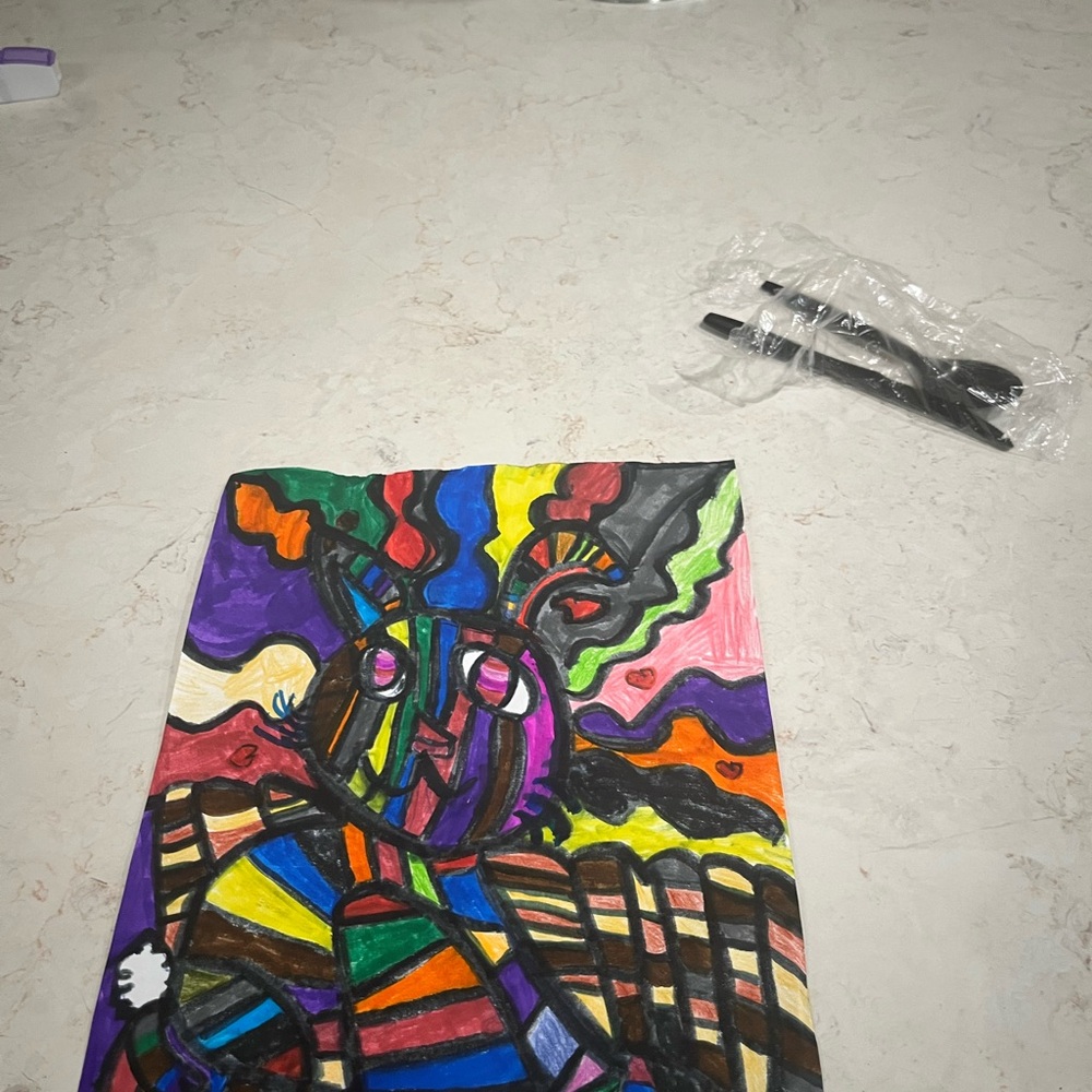 Colorful Abstract Art Print